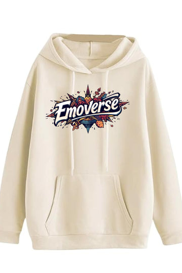 Emoverse  100%Cotton Fleece Hoodie