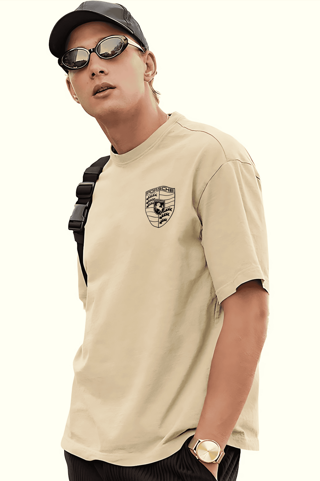 PORSCHE 917 Men Oversized Printed T-shirt