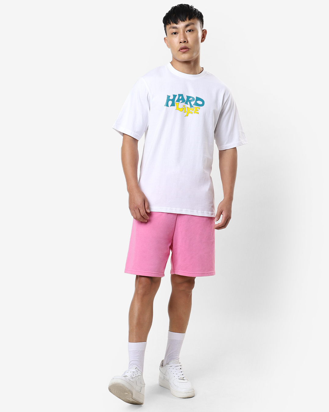 PINK PANTHER Men Oversized Printed T-shirt
