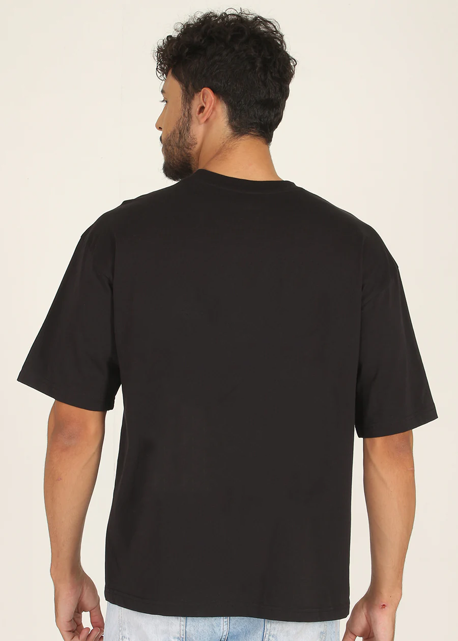 CONTINENTAL Men Oversized Printed T-shirt