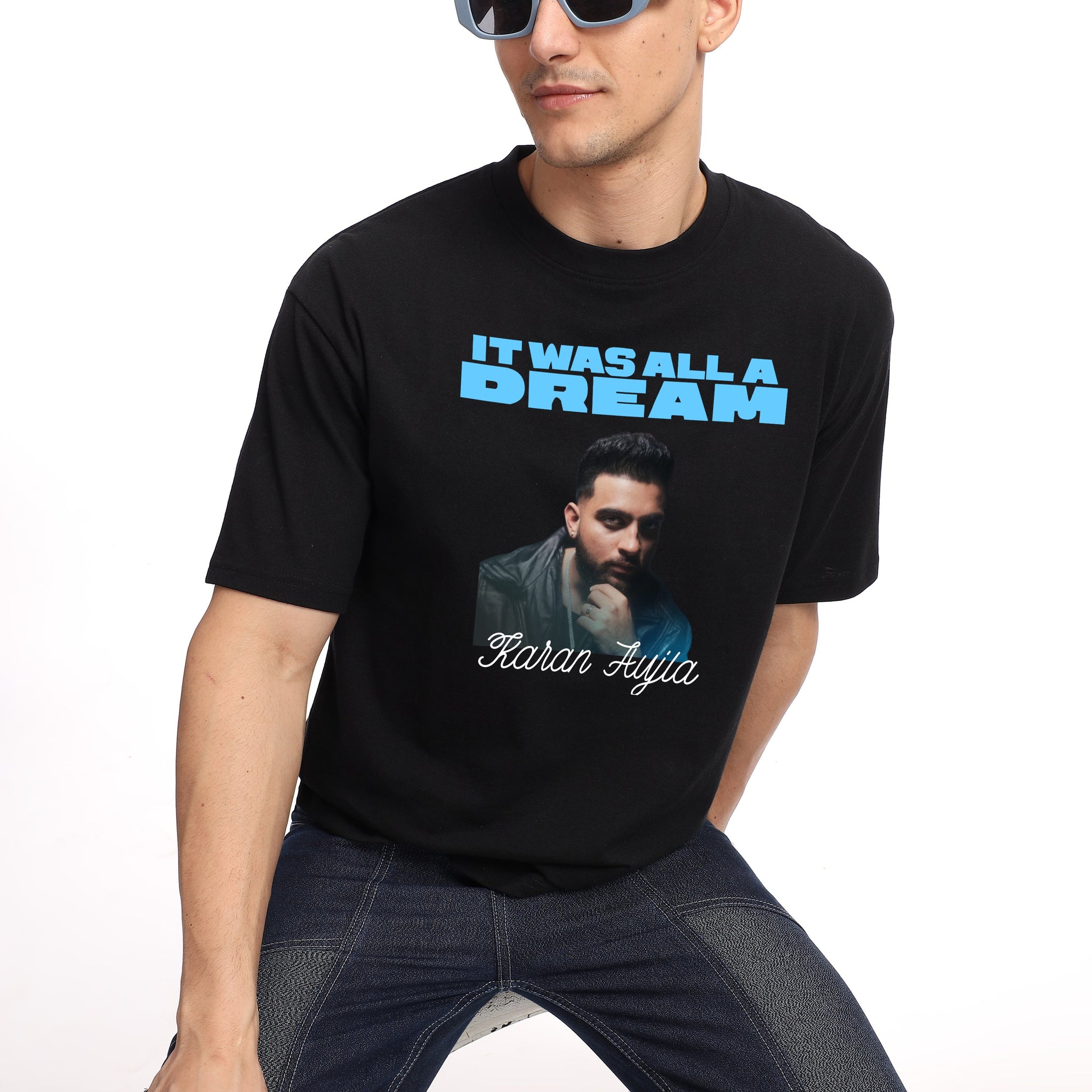 KARAN AUJLA - It Was All a Dream Concert Oversized T-shirt