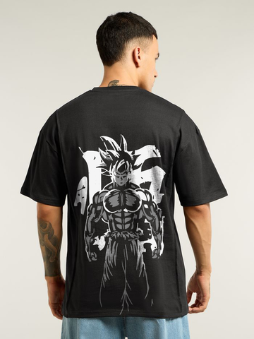 Goku Men Oversized Printed T-shirt (Dragon ball Z)
