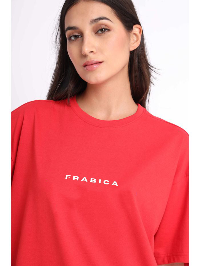 oversized tshirt printed NYC